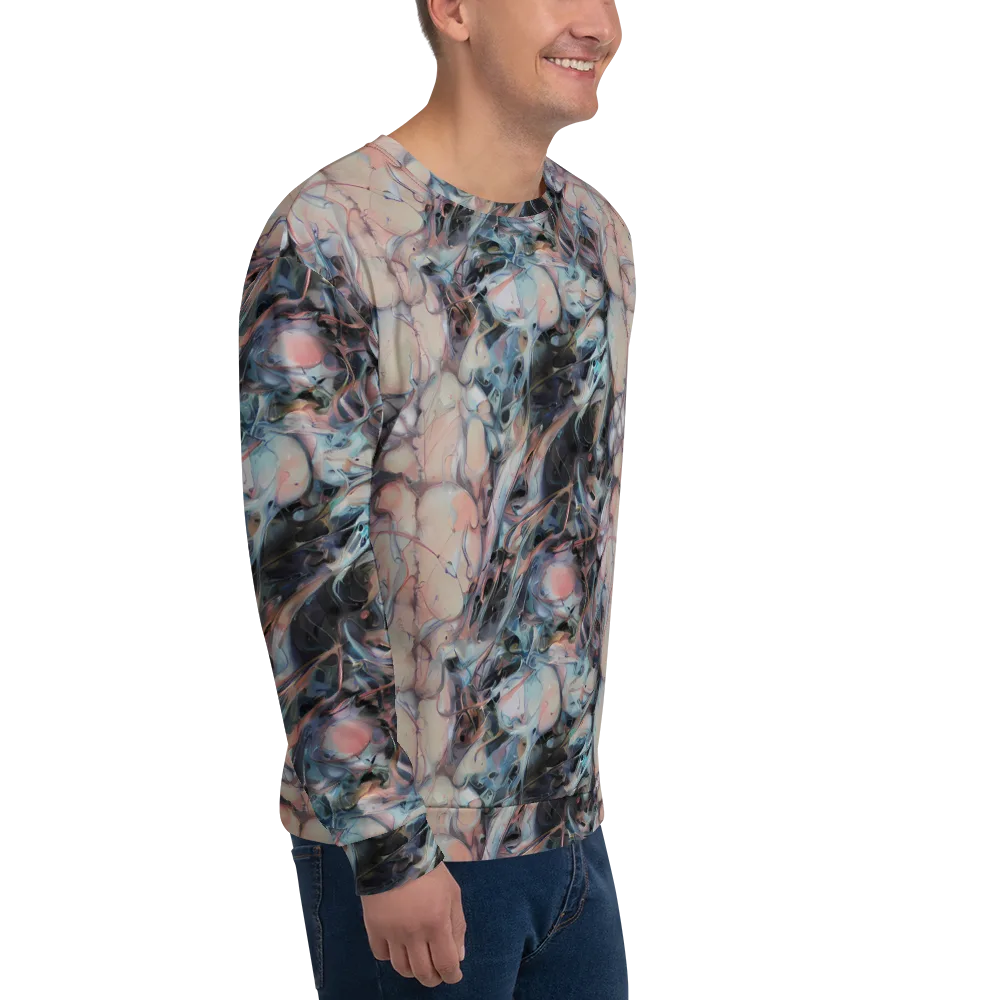 Daydream Cascade on Sweatshirt — Right Front