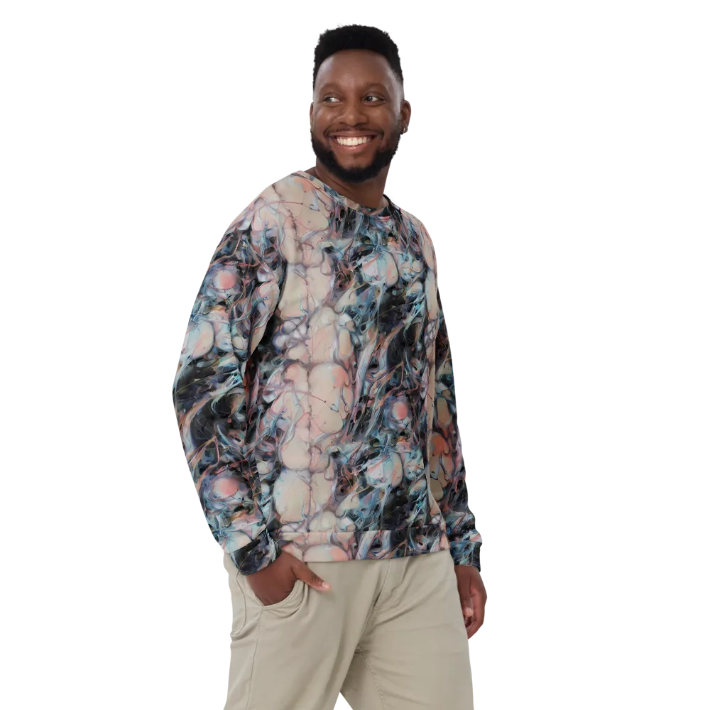 Daydream Cascade on Sweatshirt — Front