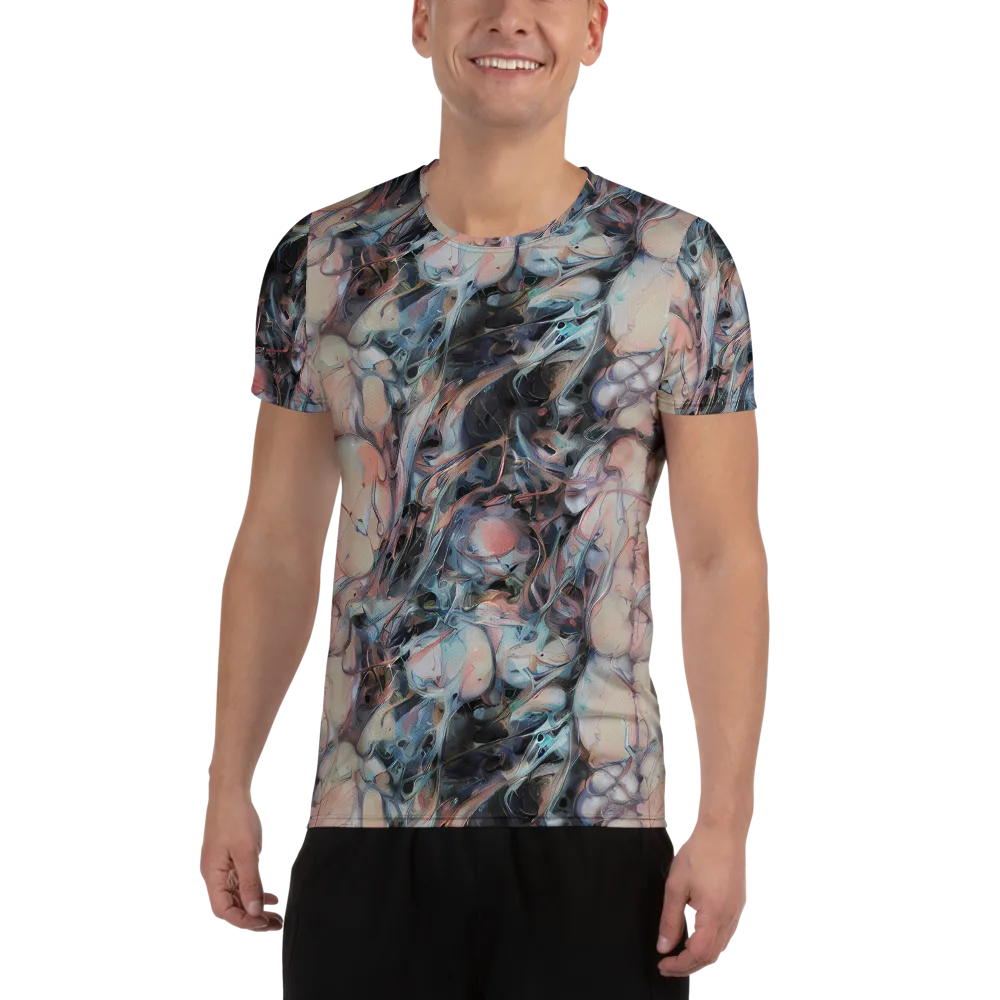 Daydream Cascade on Men's Athletic T-Shirt — Front