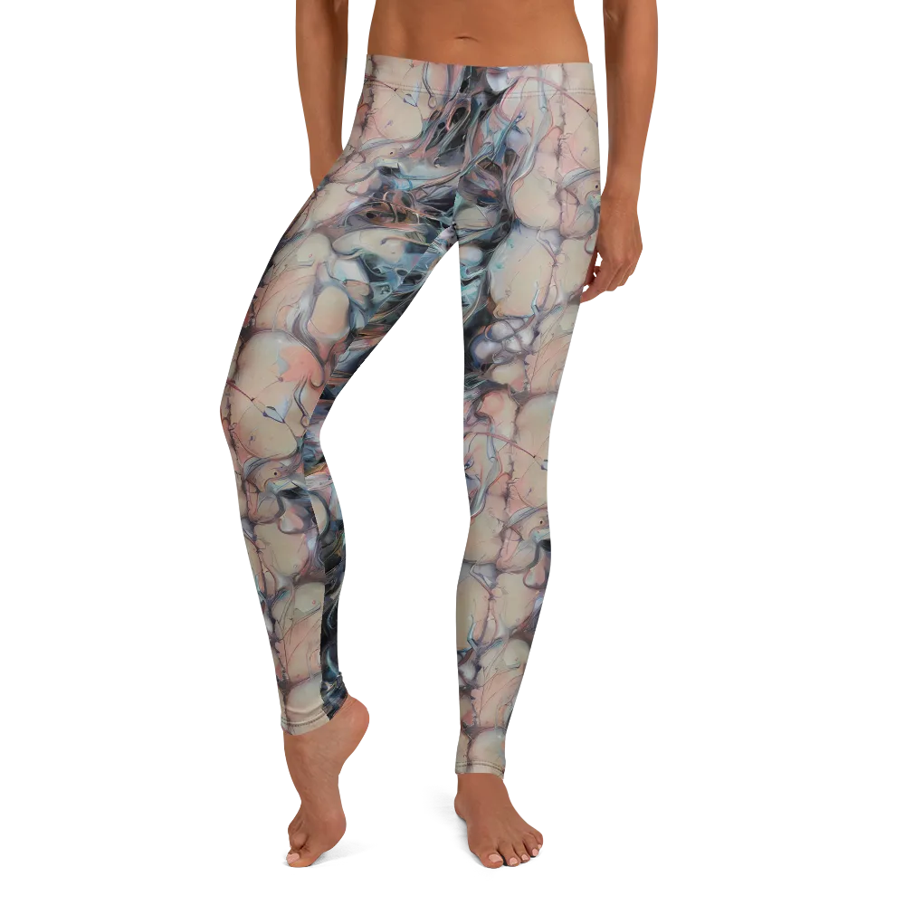 Daydream Cascade on Leggings — Front