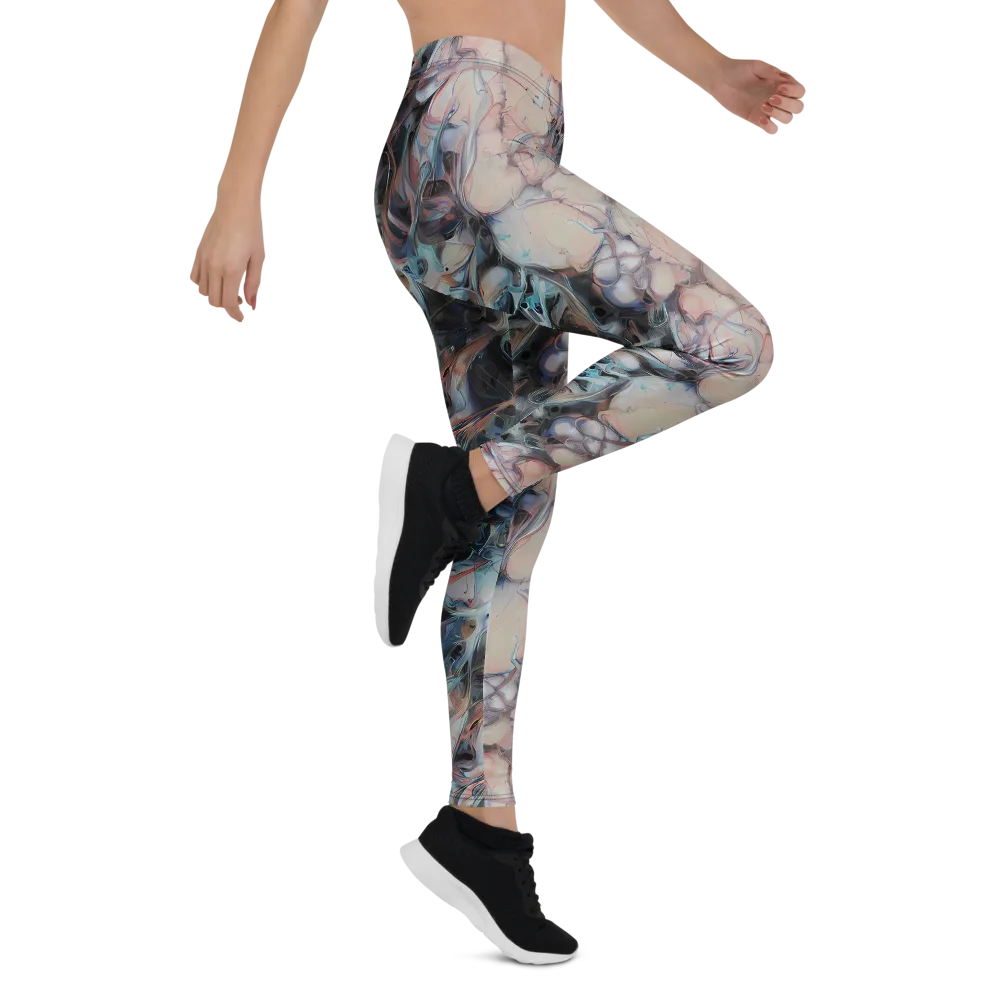 Daydream Cascade on Leggings — Right