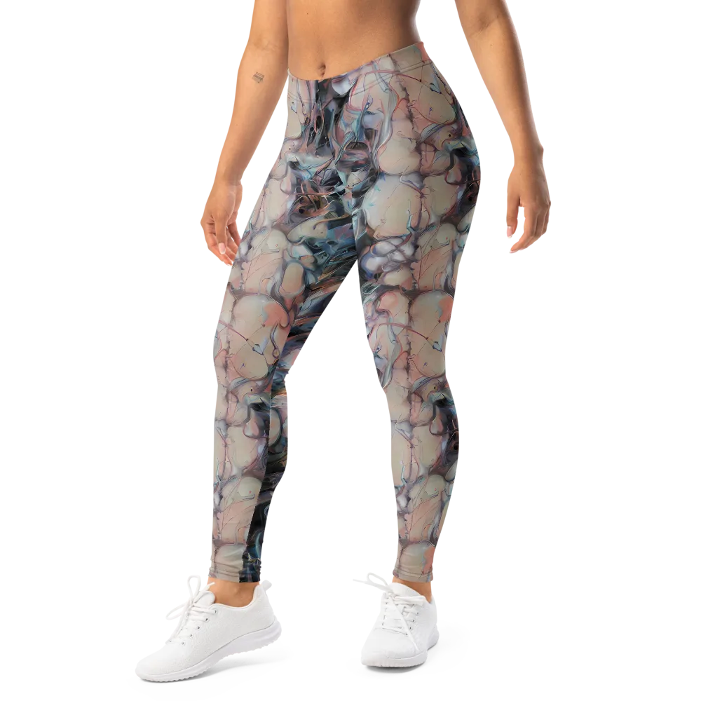 Daydream Cascade on Leggings — Left Front