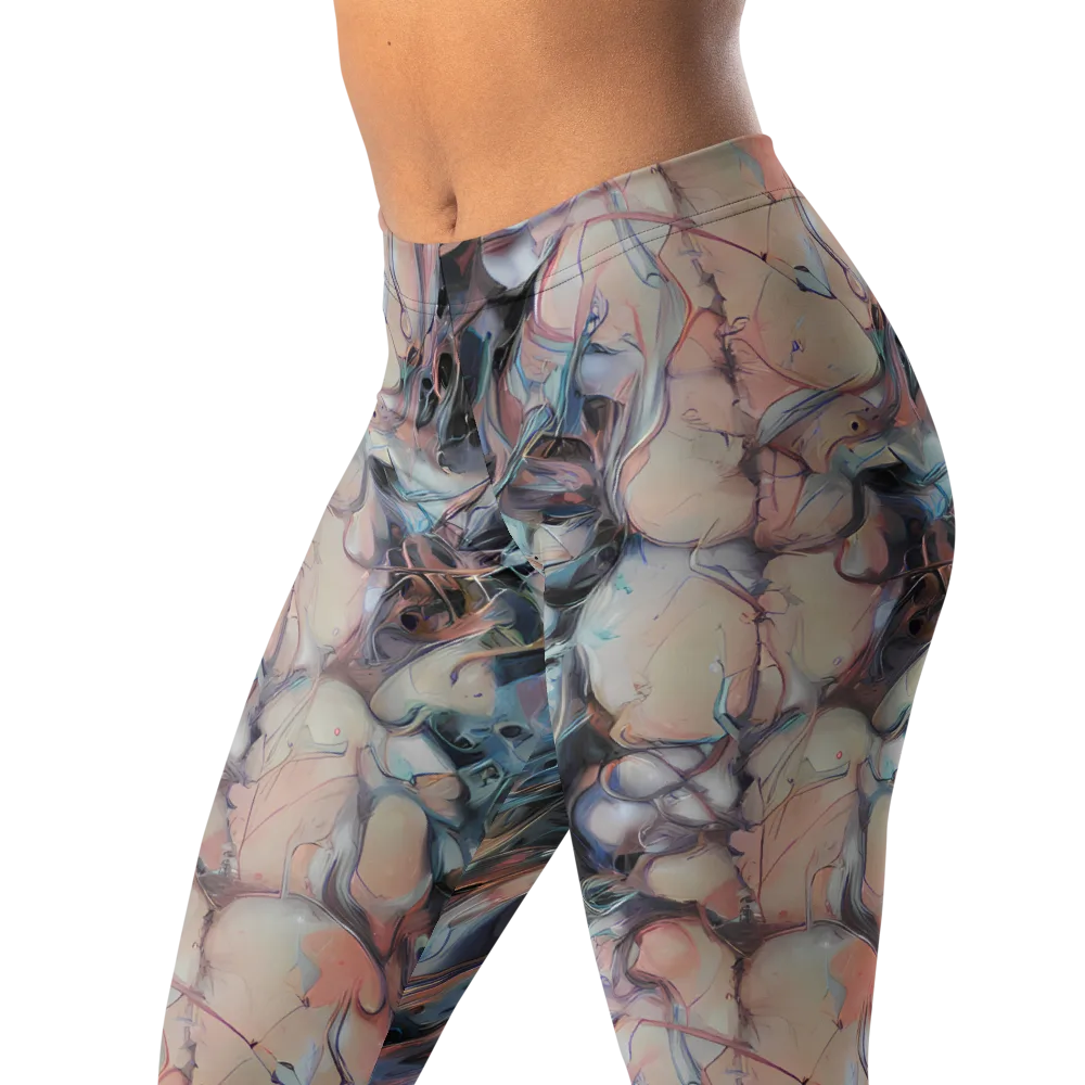 Daydream Cascade on Leggings — Left Front