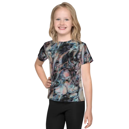 Daydream Cascade on a Kids Crew Neck T-Shirt