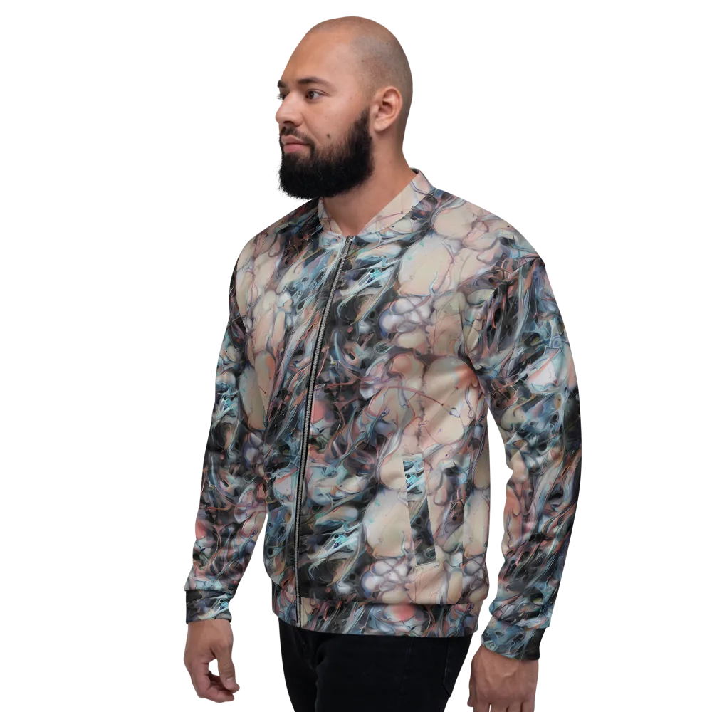 Daydream Cascade on Bomber Jacket — Left