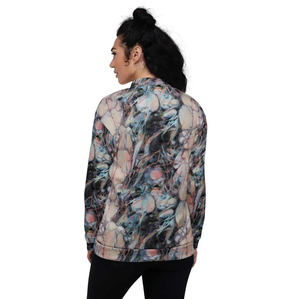 Daydream Cascade on Bomber Jacket — Back