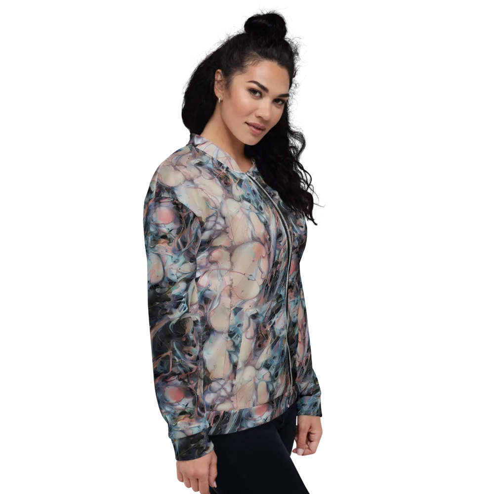 Daydream Cascade on Bomber Jacket — Right
