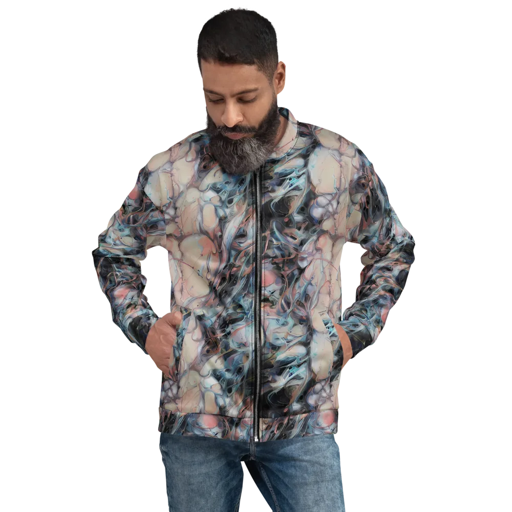 Daydream Cascade on Bomber Jacket — Front