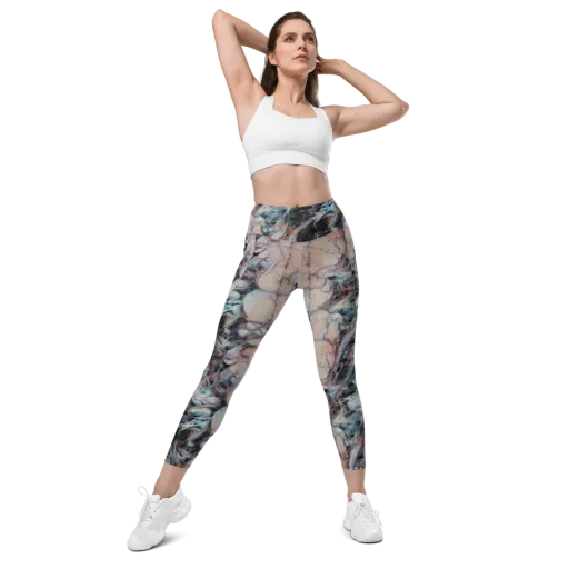 Daydream Cascade on a Leggings with Pockets