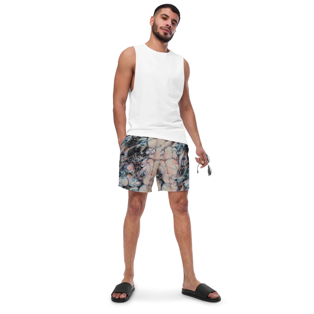 Daydream Cascade on Swim Trunks — Front