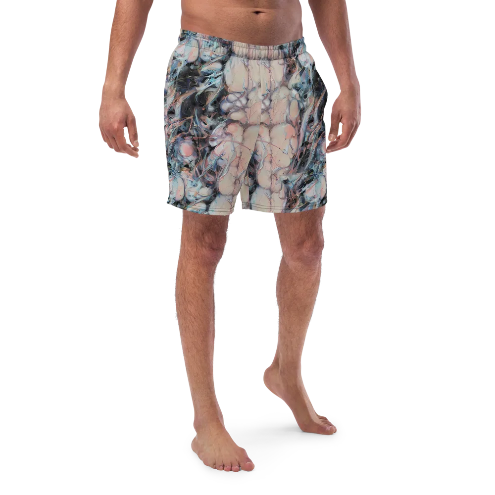 Daydream Cascade on Swim Trunks — Front