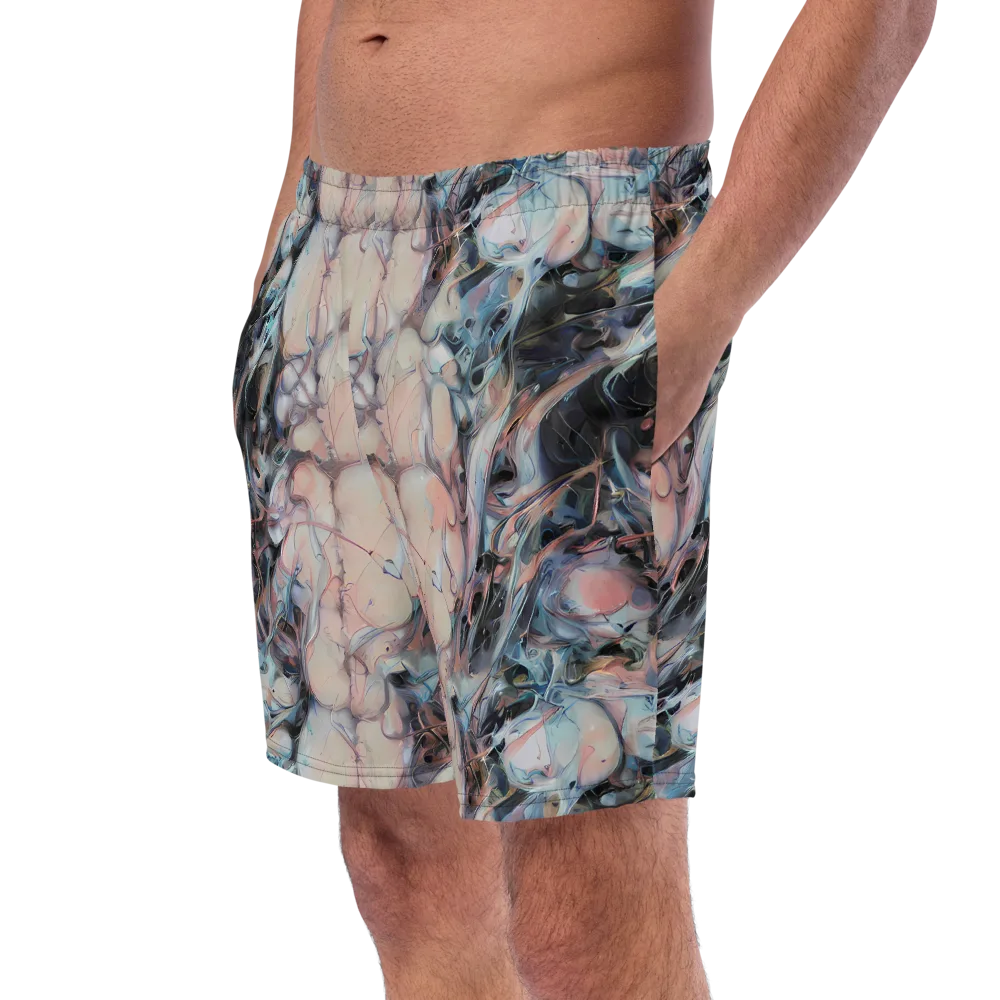 Daydream Cascade on Swim Trunks — Left Front
