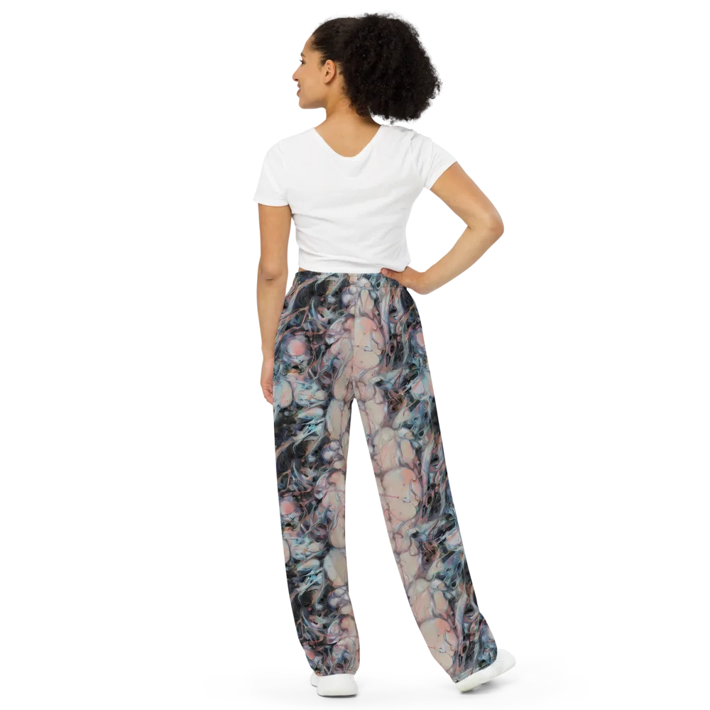 Daydream Cascade on Wide-Leg Pants — Back
