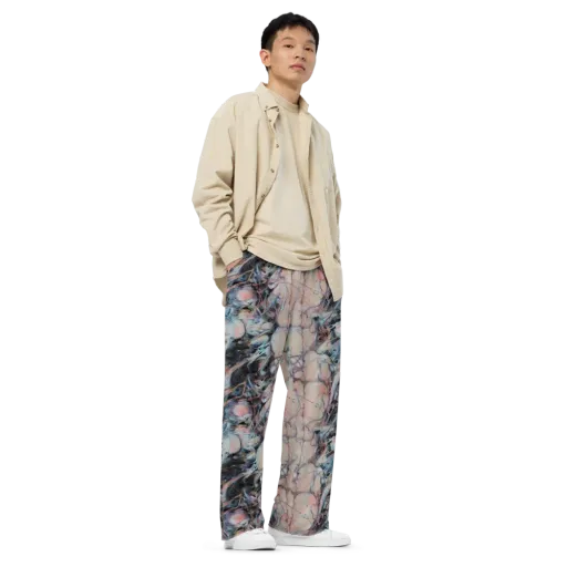 Daydream Cascade on a Wide-Leg Pants