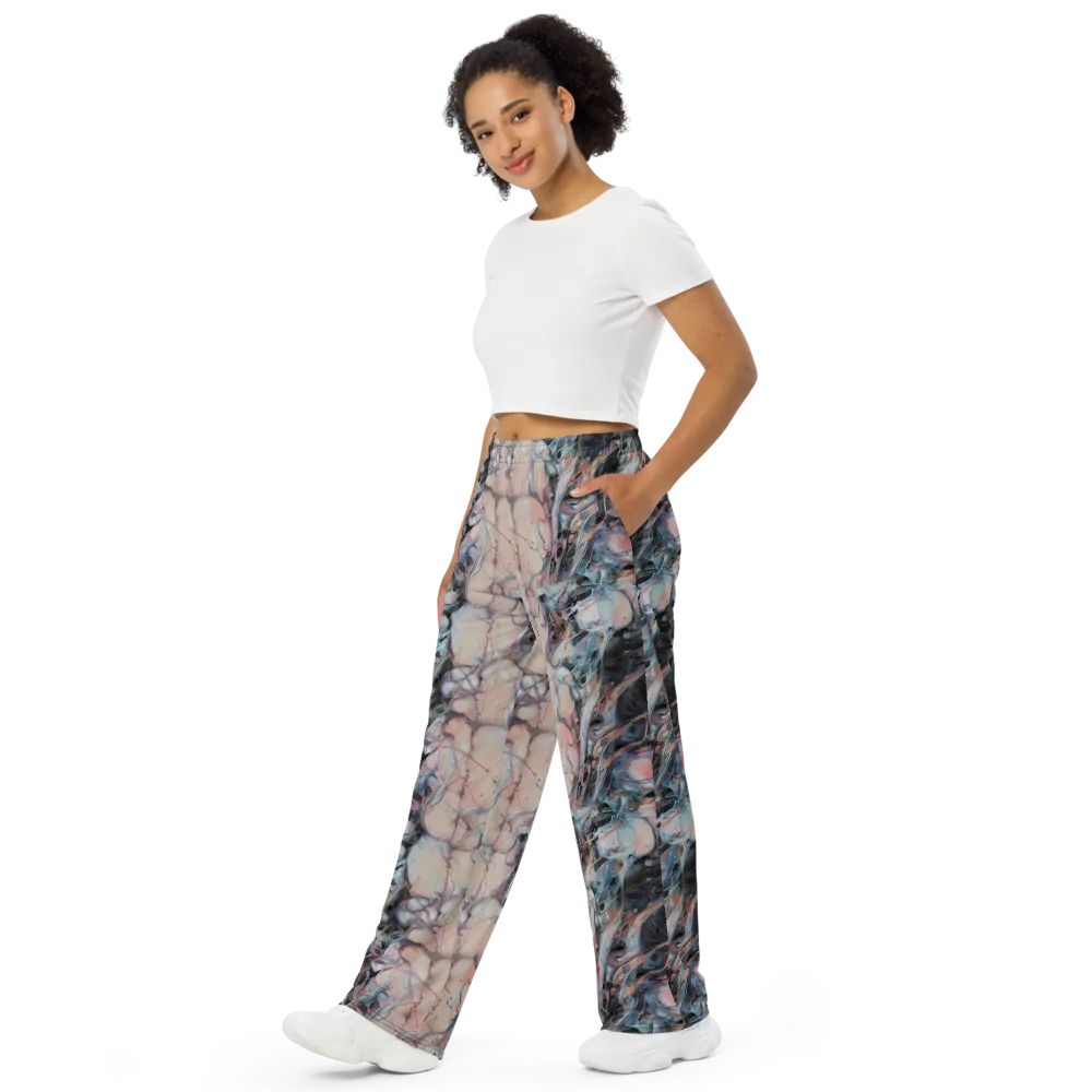 Daydream Cascade on Wide-Leg Pants — Left Front