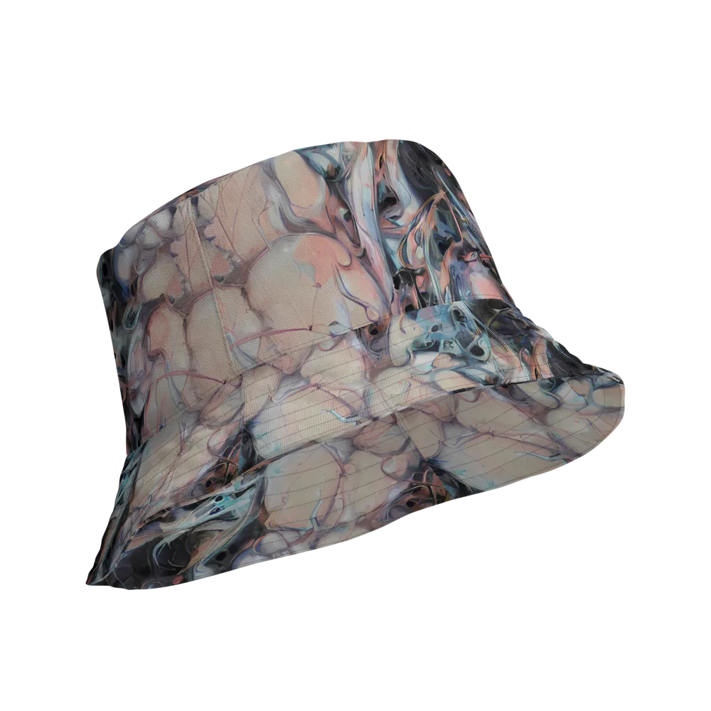 Daydream Cascade on Reversible Bucket Hat — Product details Outside