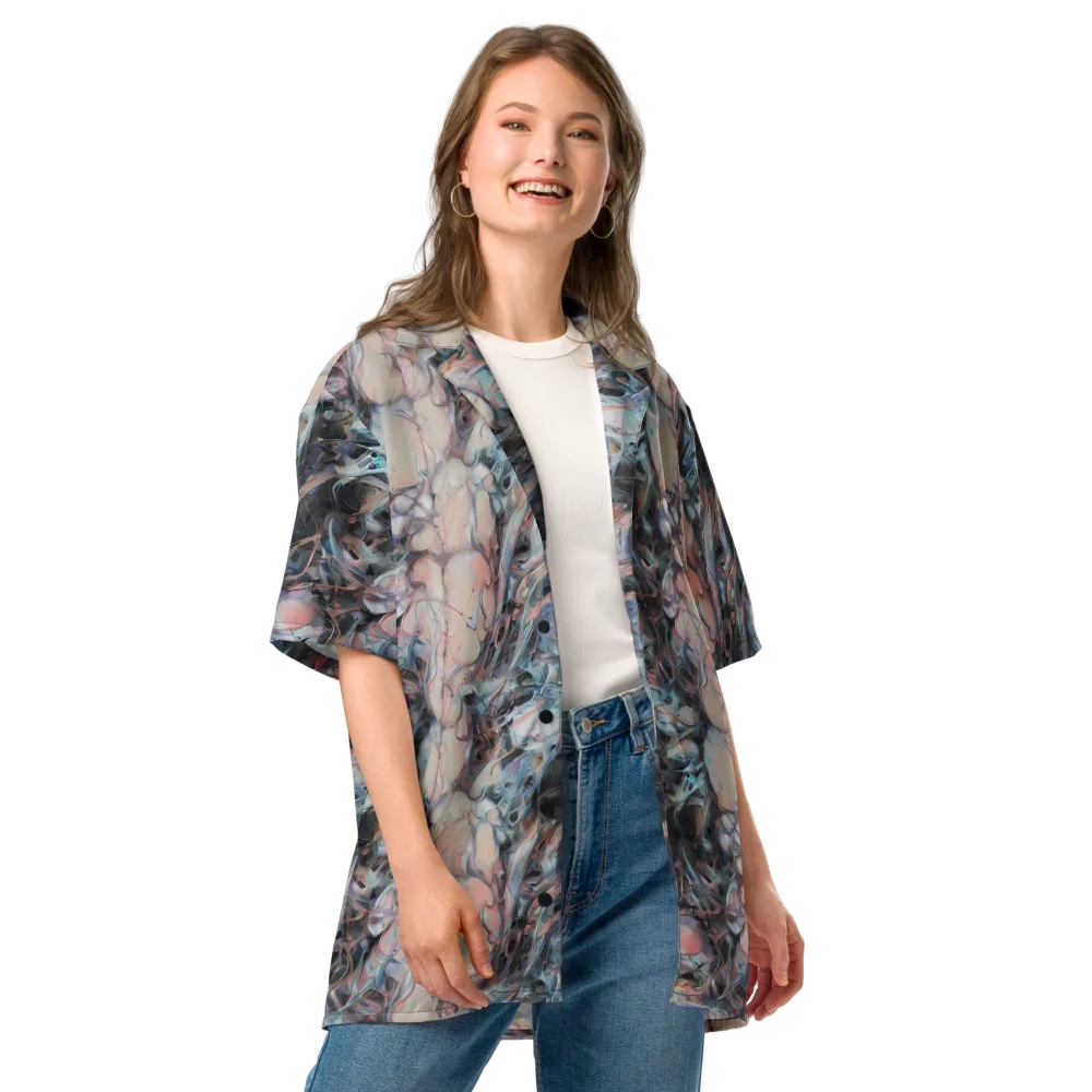 Daydream Cascade on Button Shirt — Front