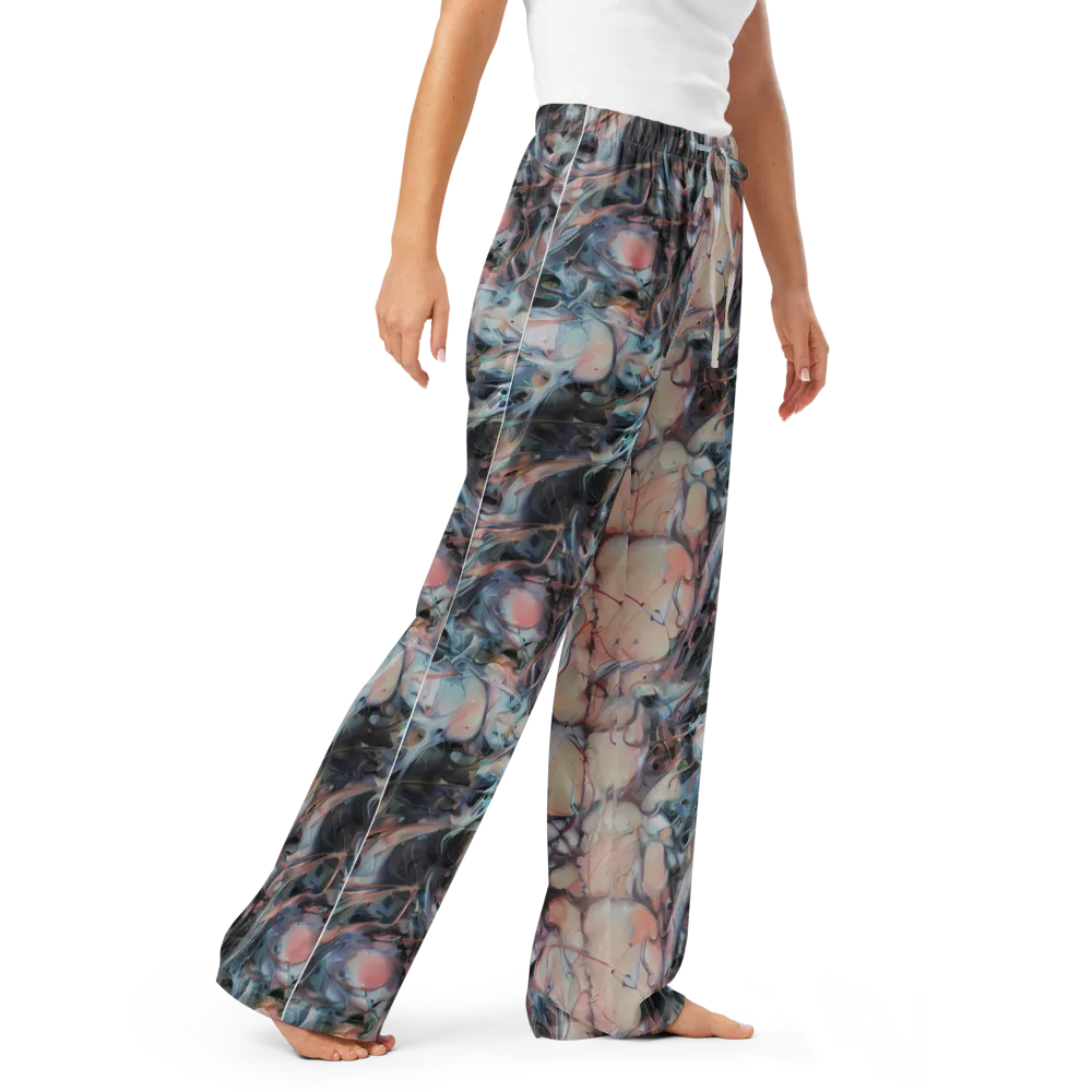 Daydream Cascade on Women's Pajama Pants — Right Front