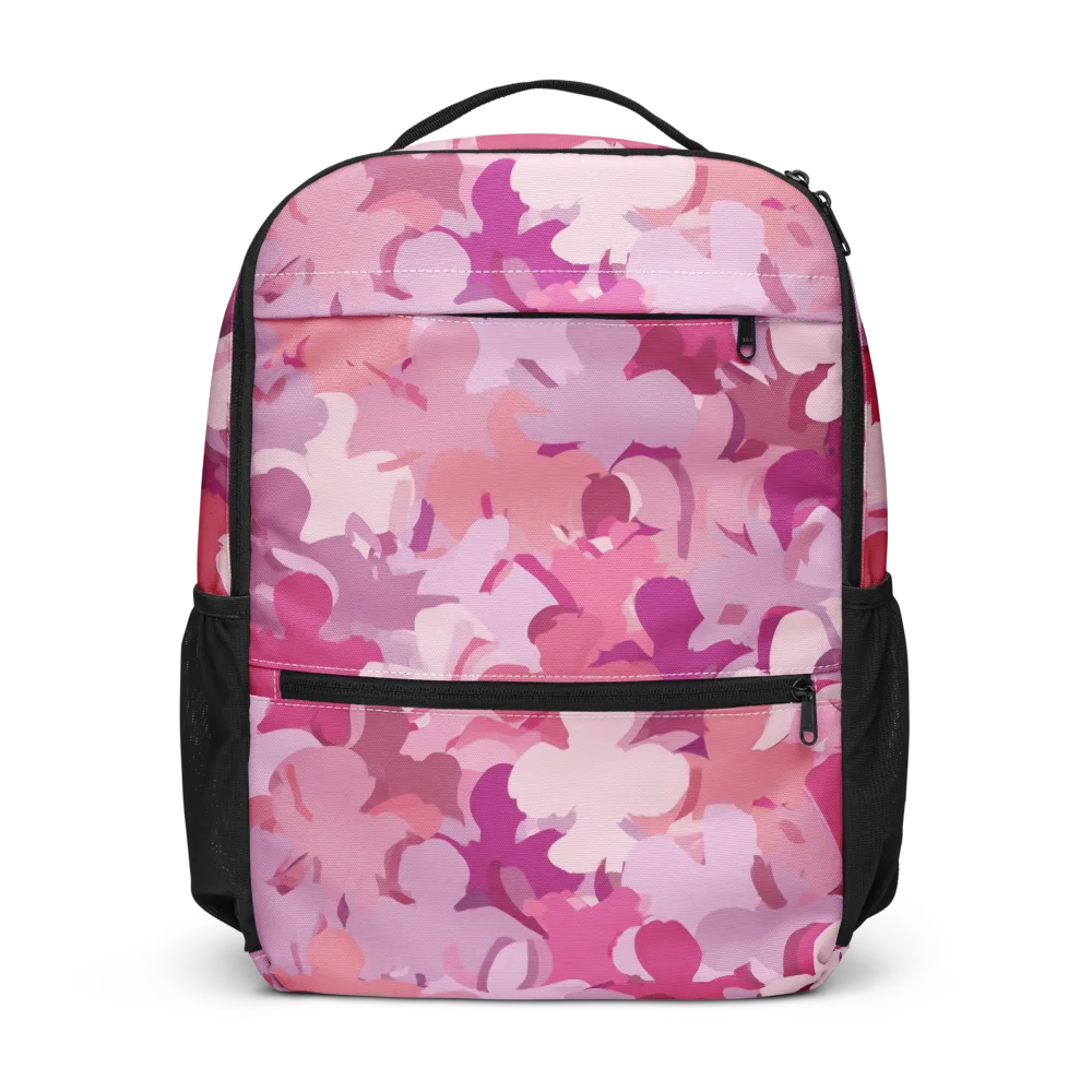 Petal Pulse on Utility Backpack — Front