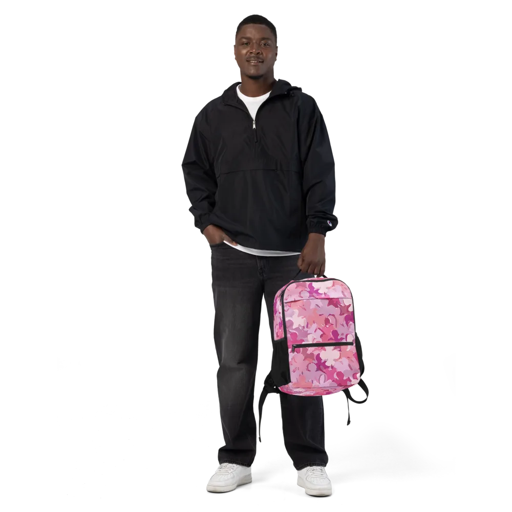 Petal Pulse on Utility Backpack — Front