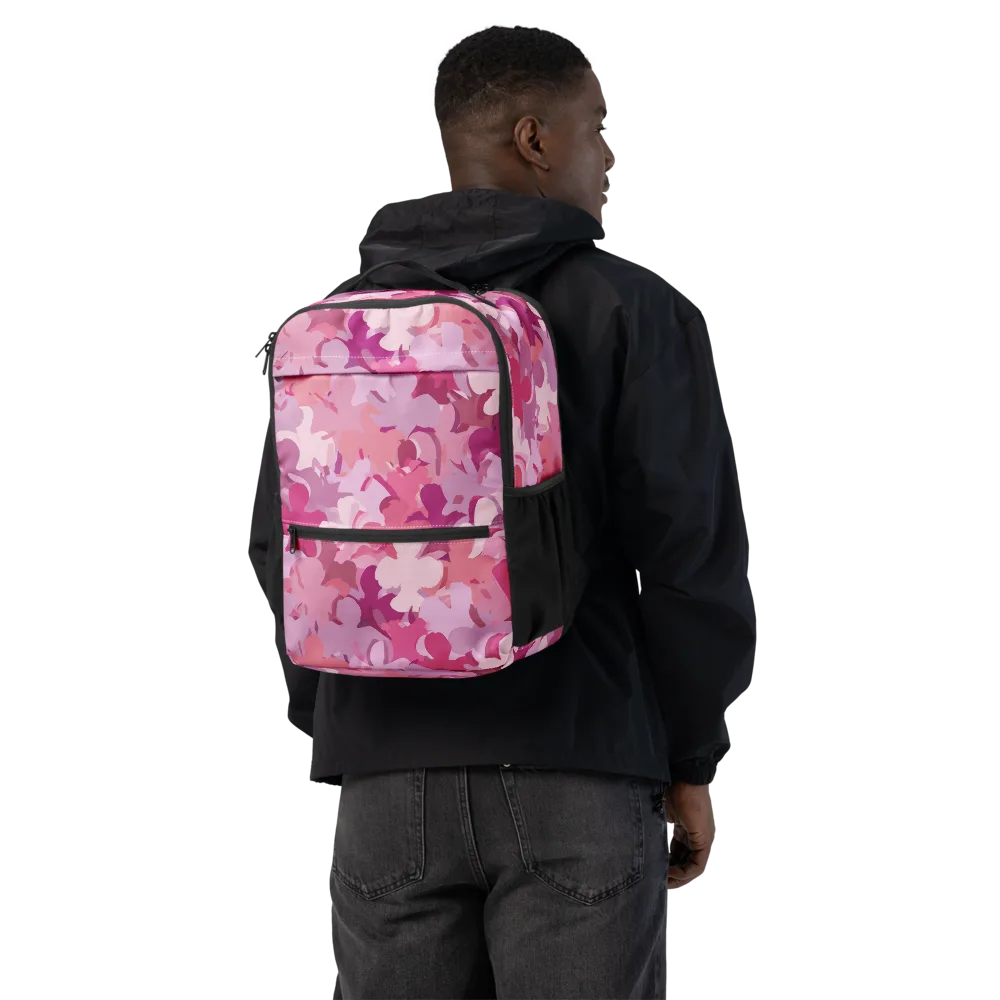 Petal Pulse on Utility Backpack — Back