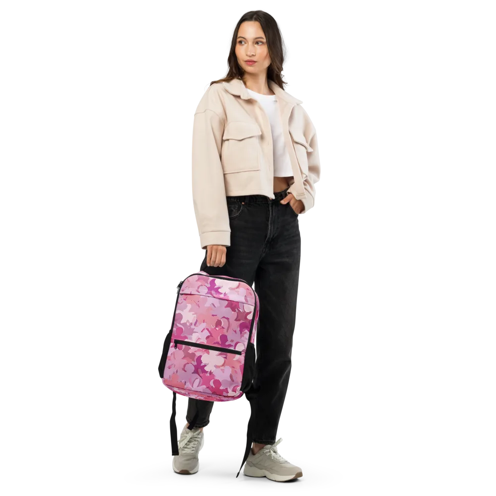 Petal Pulse on Utility Backpack — Front