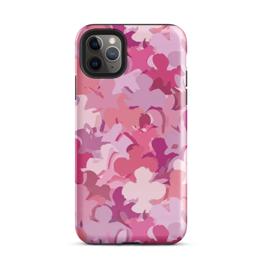 Petal Pulse on Tough Case for iPhone® — Front