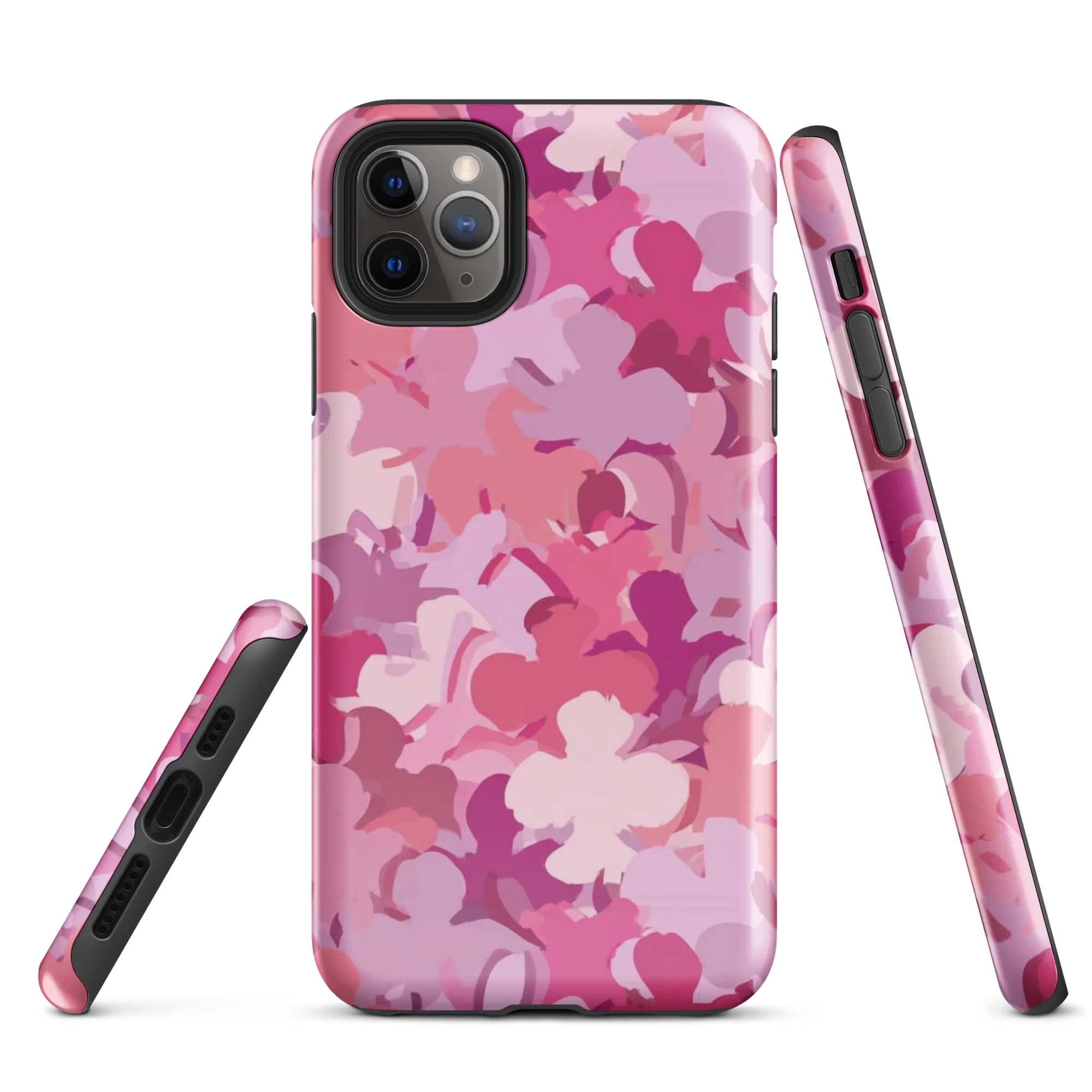 Petal Pulse on Tough Case for iPhone® — Front