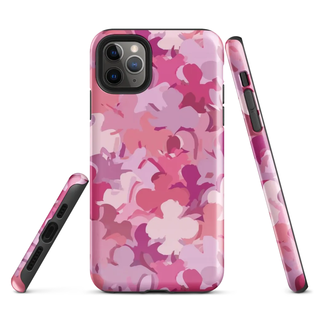 Petal Pulse on Tough Case for iPhone® — Front