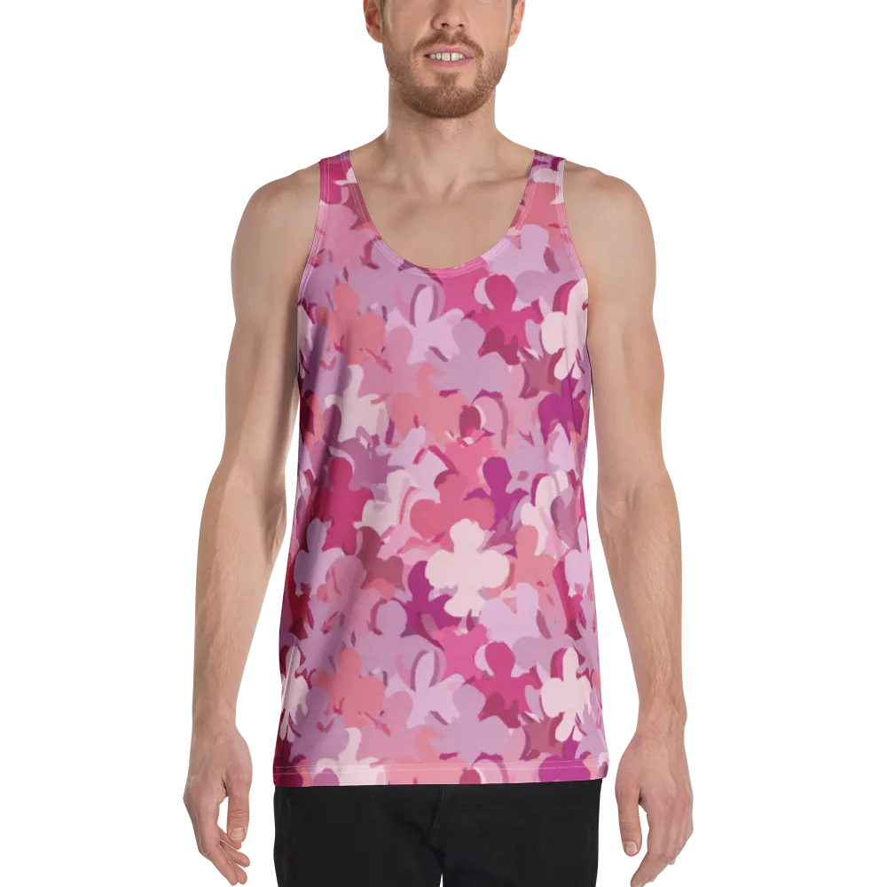 Petal Pulse on Men's Tank Top — Front