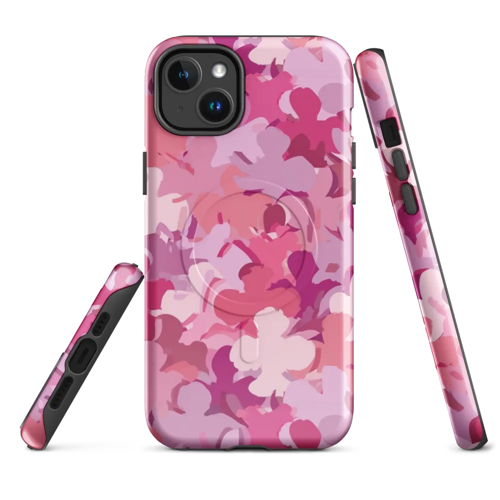 Petal Pulse on MagSafe Tough Case for iPhone® — Front