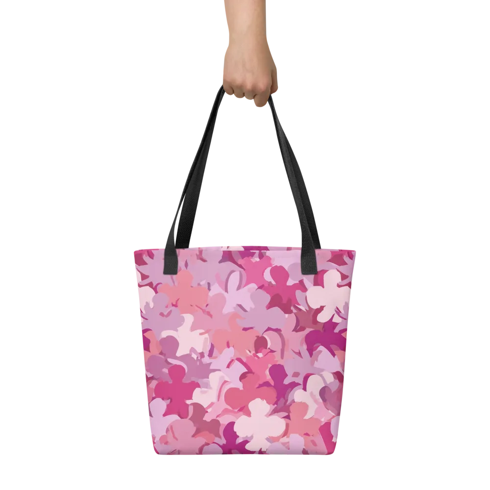 Petal Pulse on Tote Bag — Front