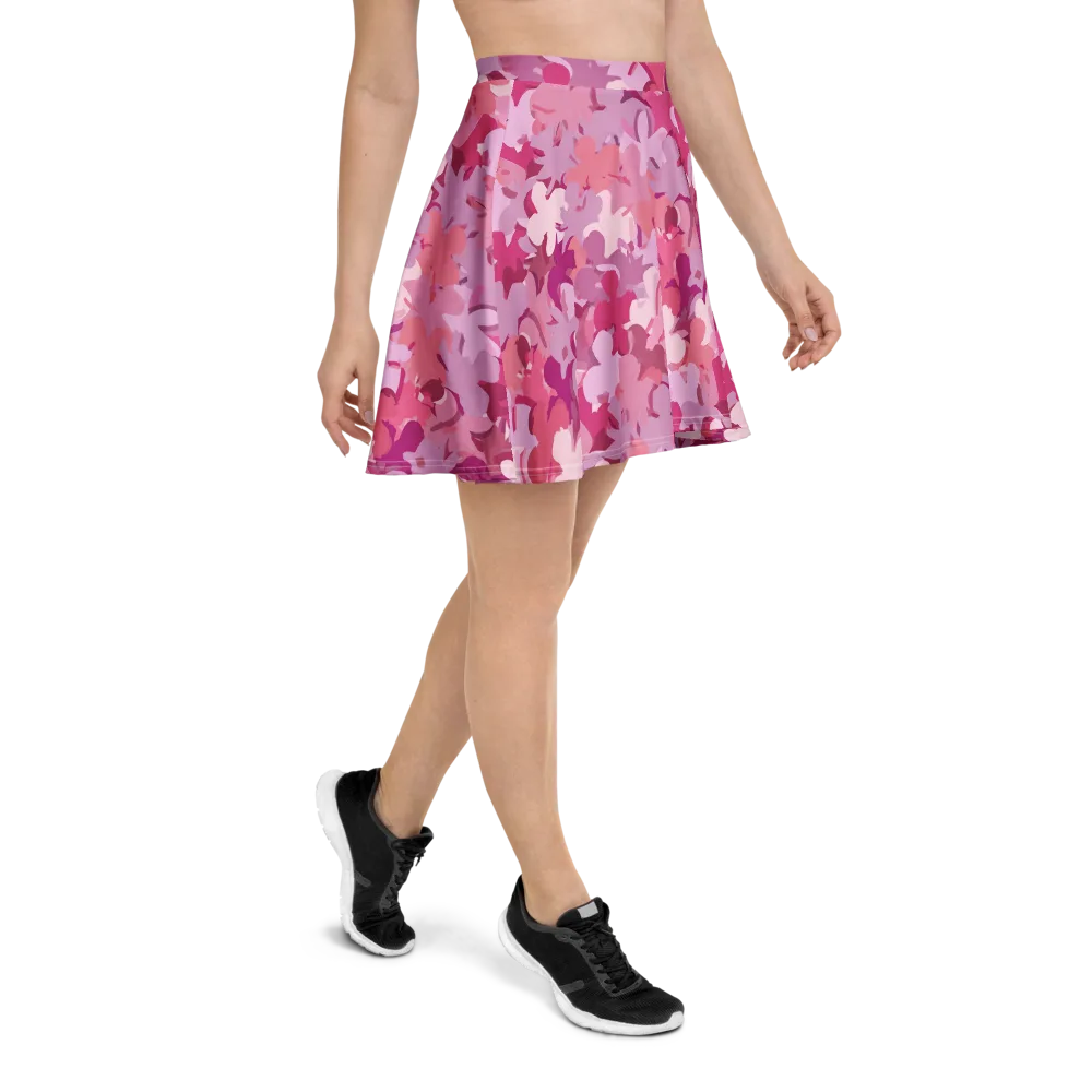 Petal Pulse on Skater Skirt — Right