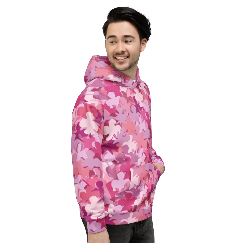 Petal Pulse on Hoodie — Right