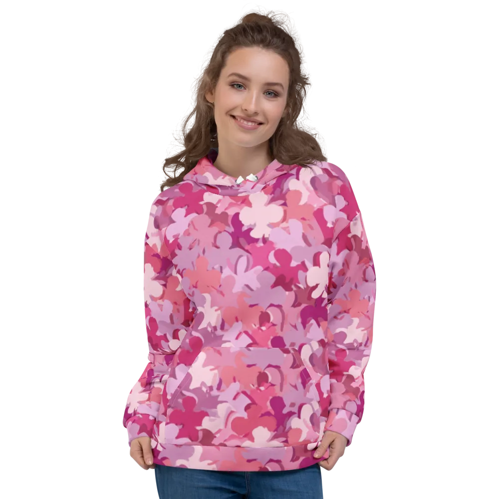 Petal Pulse on Hoodie — Front
