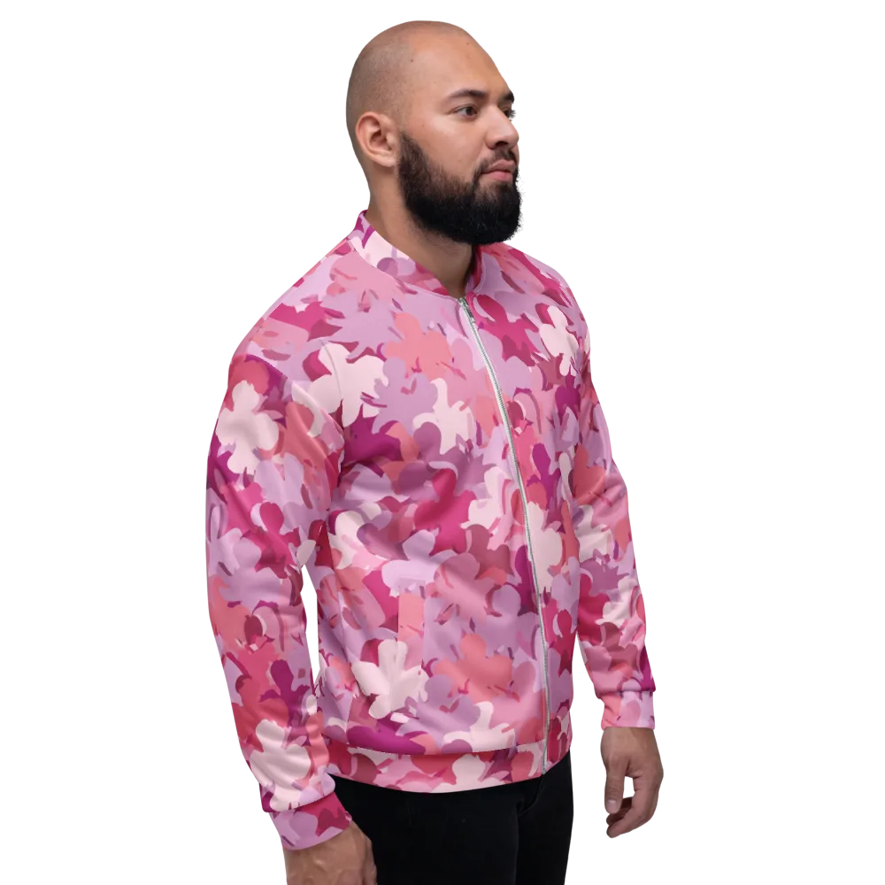 Petal Pulse on Bomber Jacket — Right