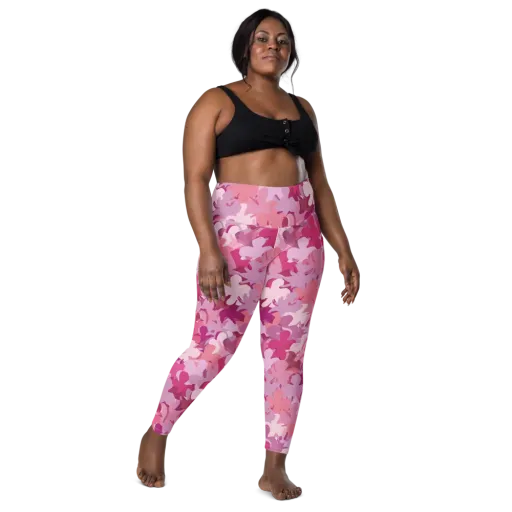 Petal Pulse on a Leggings with Pockets