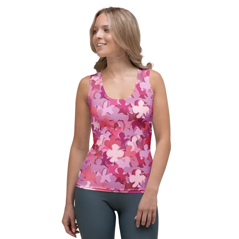 Petal Pulse on Women's Tank Top — Front