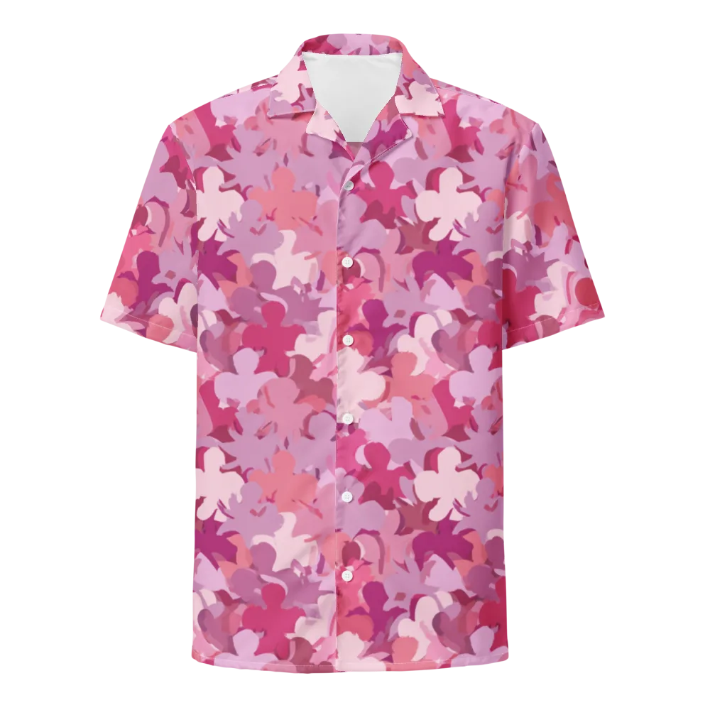 Petal Pulse on Button Shirt — Front