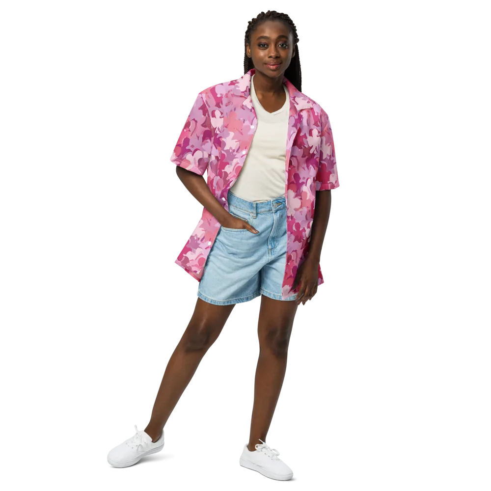 Petal Pulse on Button Shirt — Front