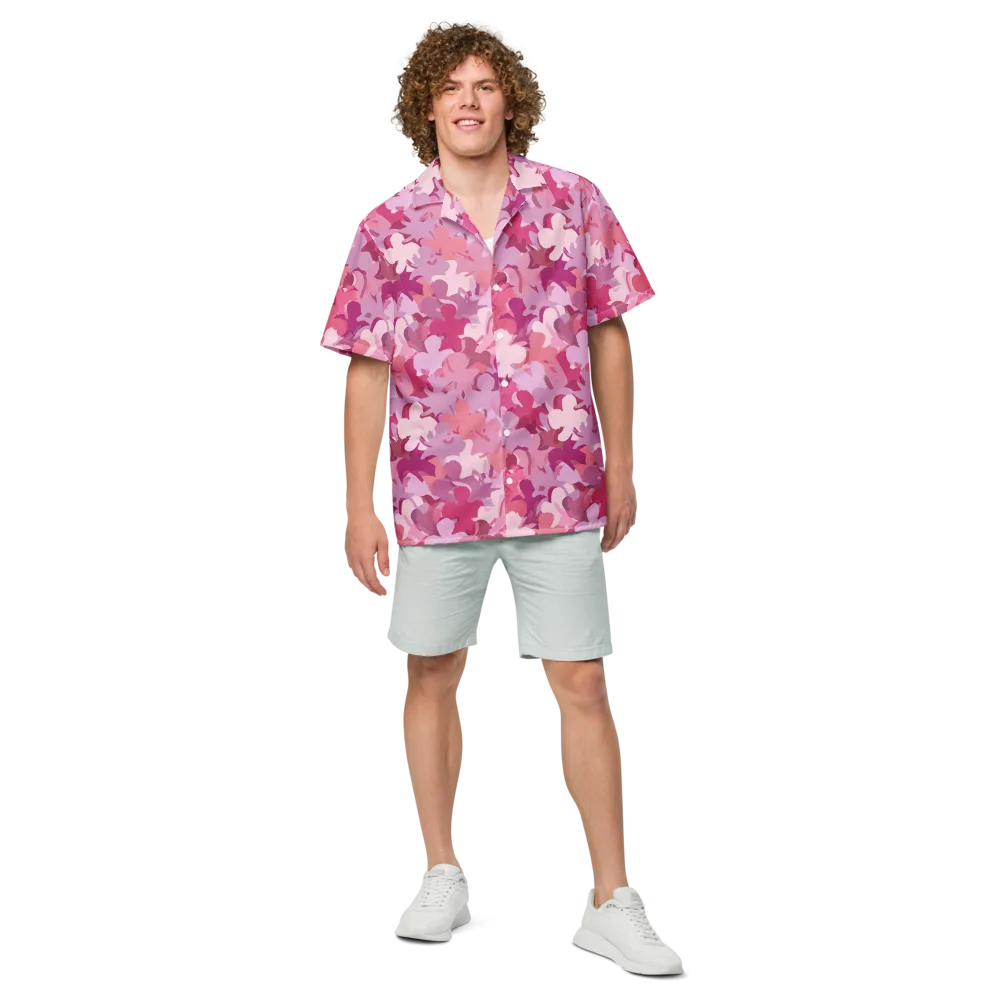 Petal Pulse on Button Shirt — Front