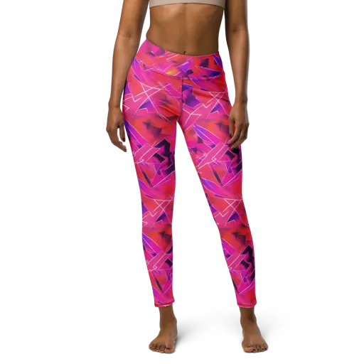 Signal Crush on a Yoga Leggings