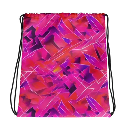 Signal Crush on a Drawstring Bag