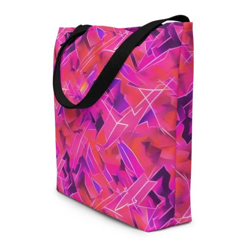 Signal Crush on a Large Tote Bag W/ Pocket