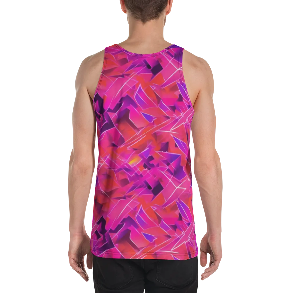 Signal Crush on Men's Tank Top — Back