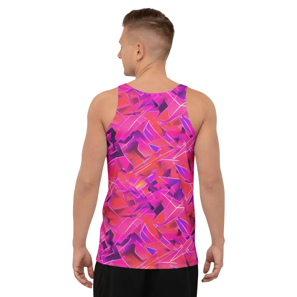 Signal Crush on Men's Tank Top — Back