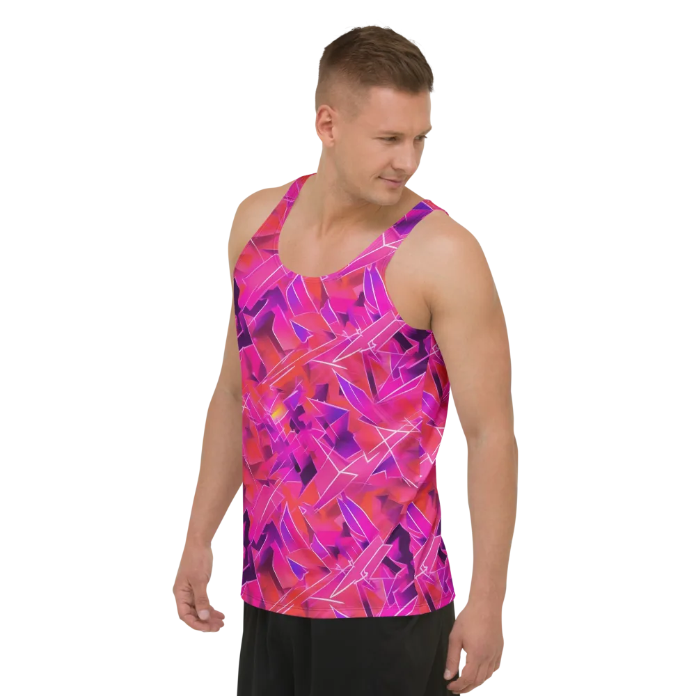 Signal Crush on Men's Tank Top — Left Front