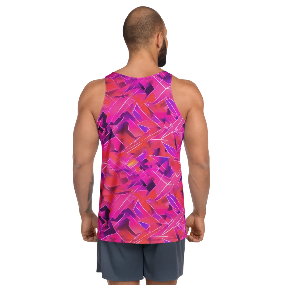 Signal Crush on Men's Tank Top — Back