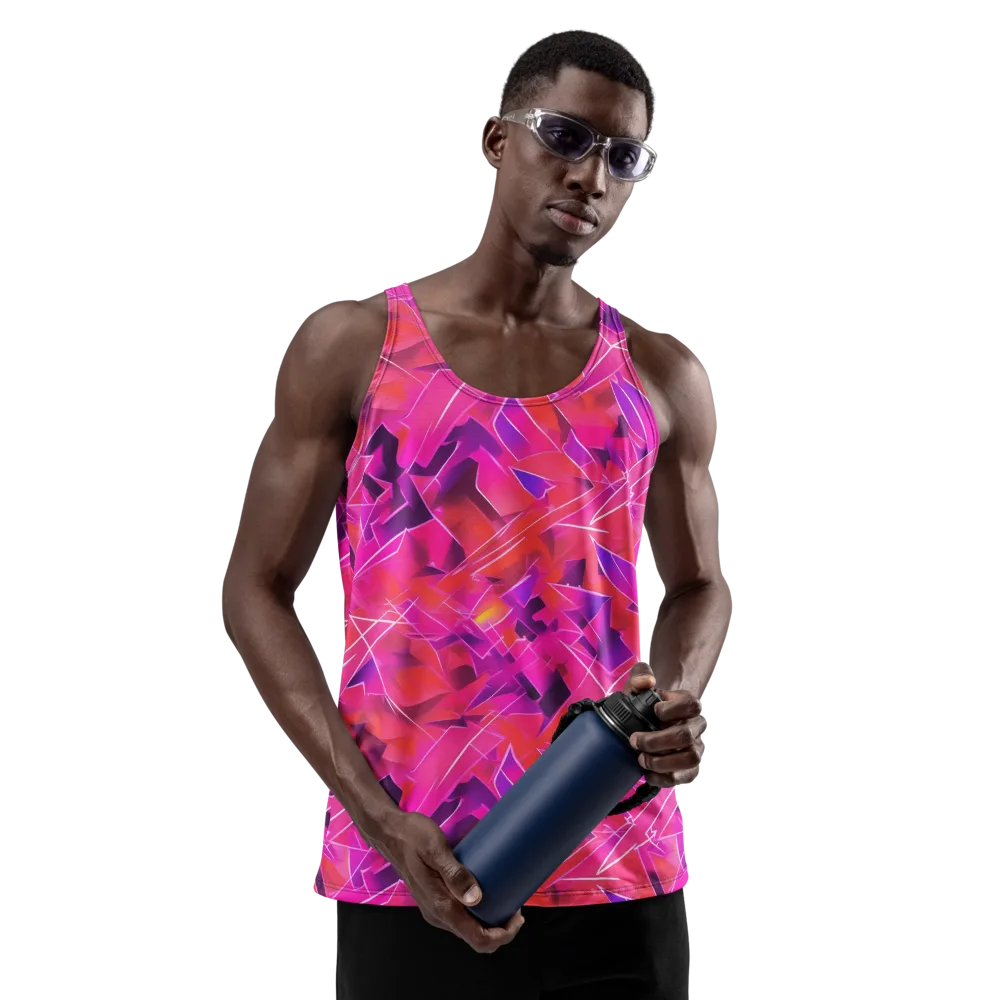 Signal Crush on Men's Tank Top — Front