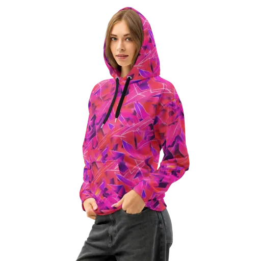 Signal Crush on a Cotton Hoodie